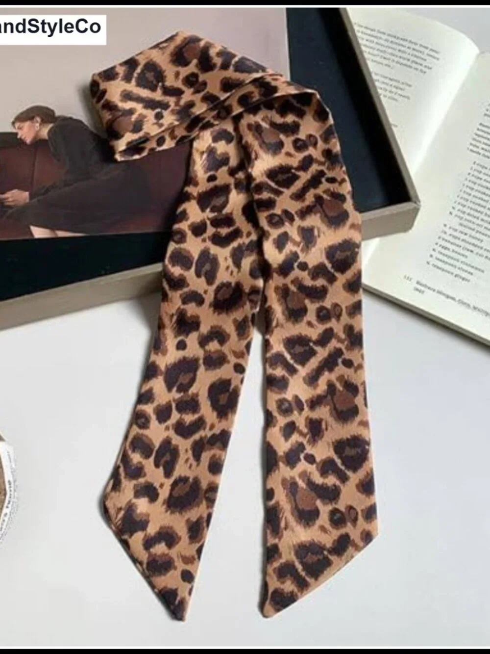 Imitation Silk Multi-Use Scarf 4-Pack for Hair, Neck & Handbag Accessory